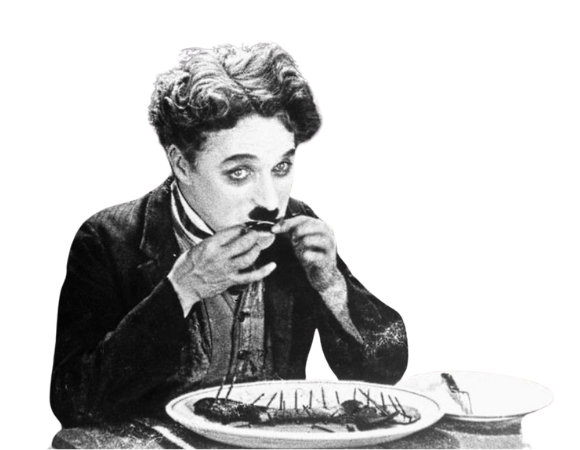 CHAPLIN EATING